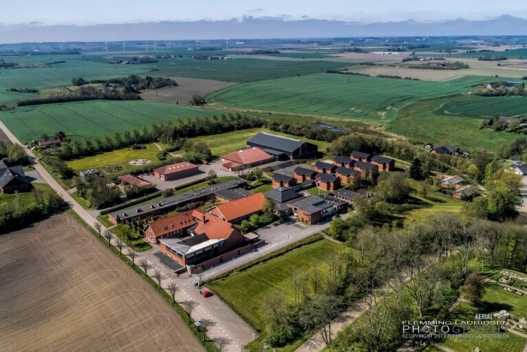 Hardsyssel Efterskule Skolen som ligge i Vejrum, mellem Holstebro og Struer